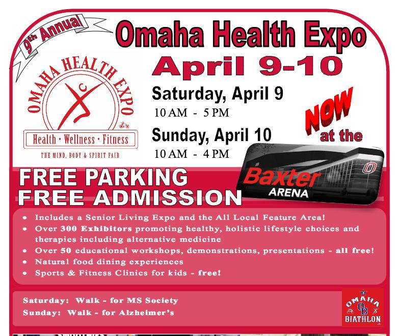 Omaha Health and Wellness Expo April 910! Nosh Sense